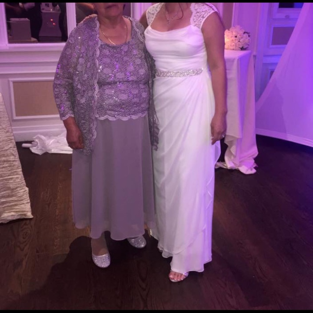 White wedding dress